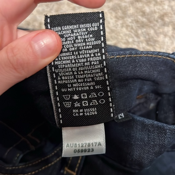 7 For All Mankind The Mid Rise Ankle Skinny Size 29 - Picture 6 of 8
